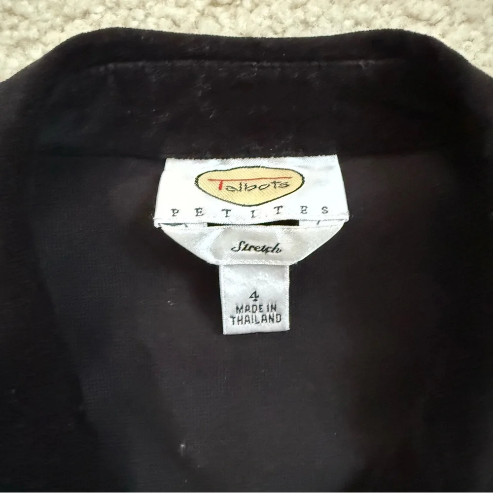 EUC Talbots velvet jacket - Picture 2 of 7